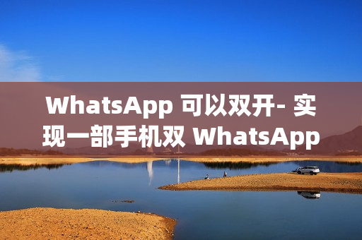 WhatsApp 可以双开- 实现一部手机双 WhatsApp 的完美解决方案