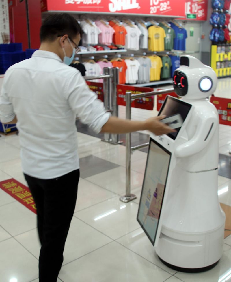 商店迎客机器人的工作原理- 革命性的智能科技正在变革零售行业